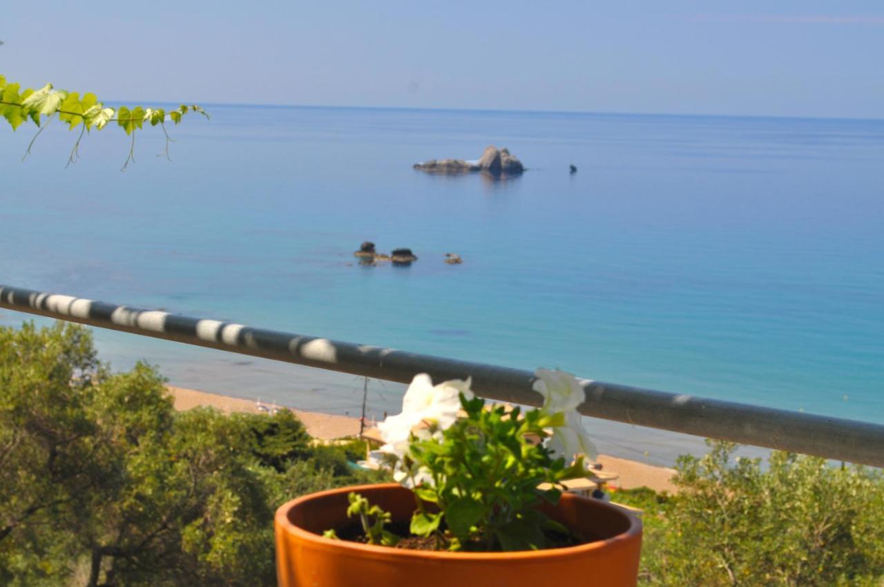 Luxury Loft Apartment With Pool - Pelekas Beach, Corfu Zewnętrze zdjęcie
