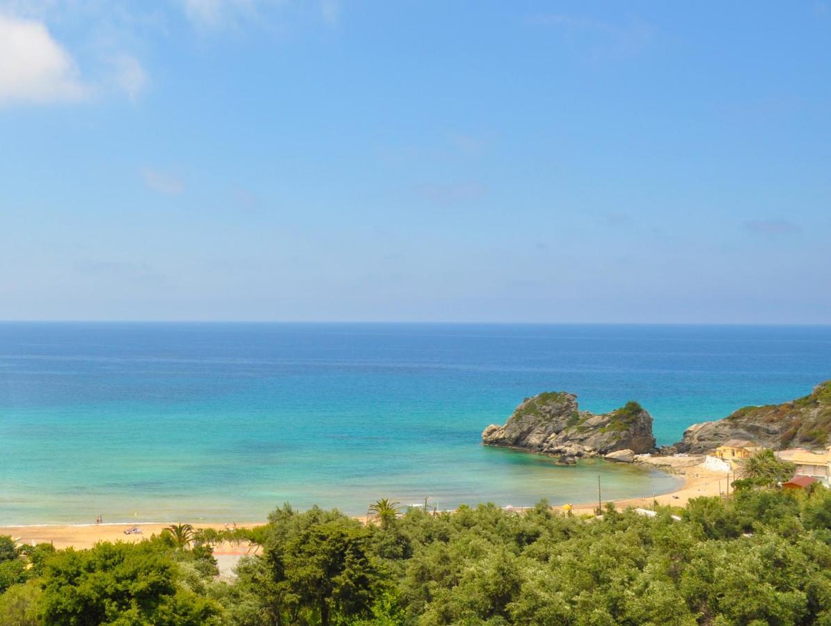 Luxury Loft Apartment With Pool - Pelekas Beach, Corfu Zewnętrze zdjęcie