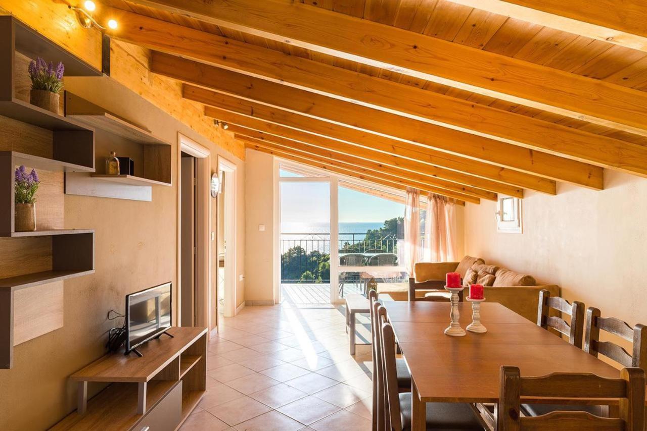 Luxury Loft Apartment With Pool - Pelekas Beach, Corfu Zewnętrze zdjęcie