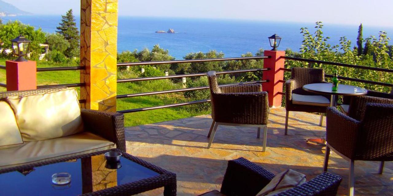 Luxury Loft Apartment With Pool - Pelekas Beach, Corfu Zewnętrze zdjęcie