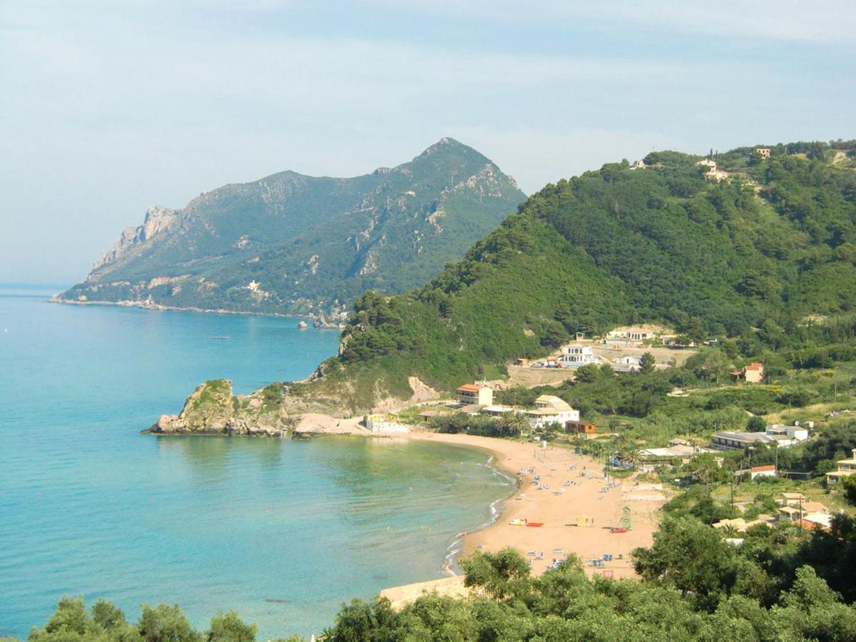 Luxury Loft Apartment With Pool - Pelekas Beach, Corfu Zewnętrze zdjęcie